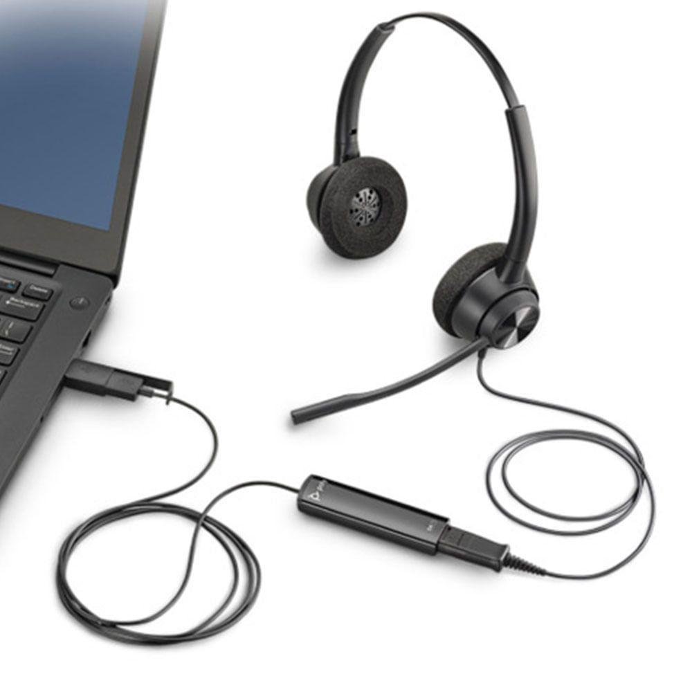 Imagem 3 de 3 do produto Adaptador De Áudio Usb-a Usb-c Da75 218266-01 Poly