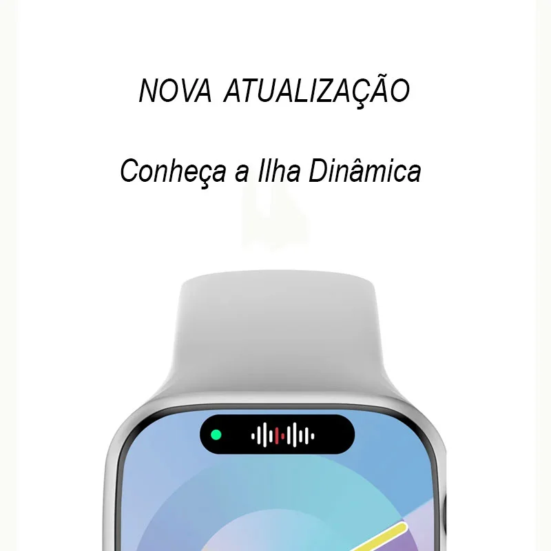 Smartwatch Watch X Serie 9 45mm Amoled Ilha Dinâmica Chatgpt Gps Nfc - Microwear Smartwatch Watch X Serie 9 45mm Amoled Ilha Dinâmica Chatgpt Gps Nfc - Microwear