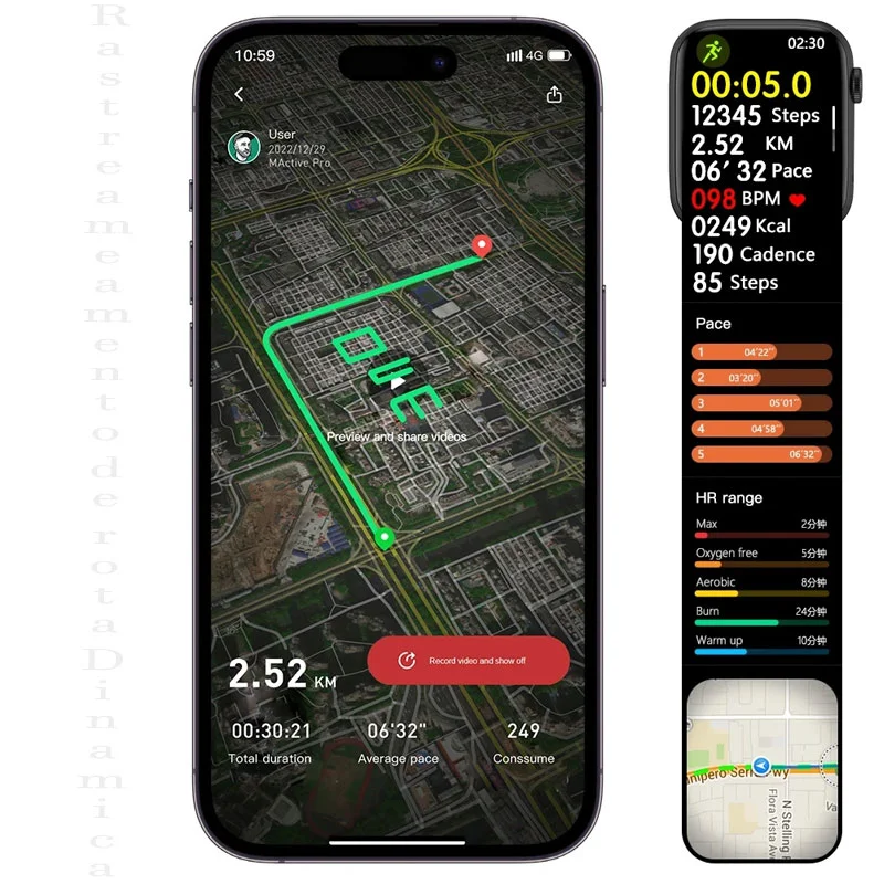 Smartwatch Watch X Serie 9 45mm Amoled Ilha Dinâmica Chatgpt Gps Nfc - Microwear Smartwatch Watch X Serie 9 45mm Amoled Ilha Dinâmica Chatgpt Gps Nfc - Microwear