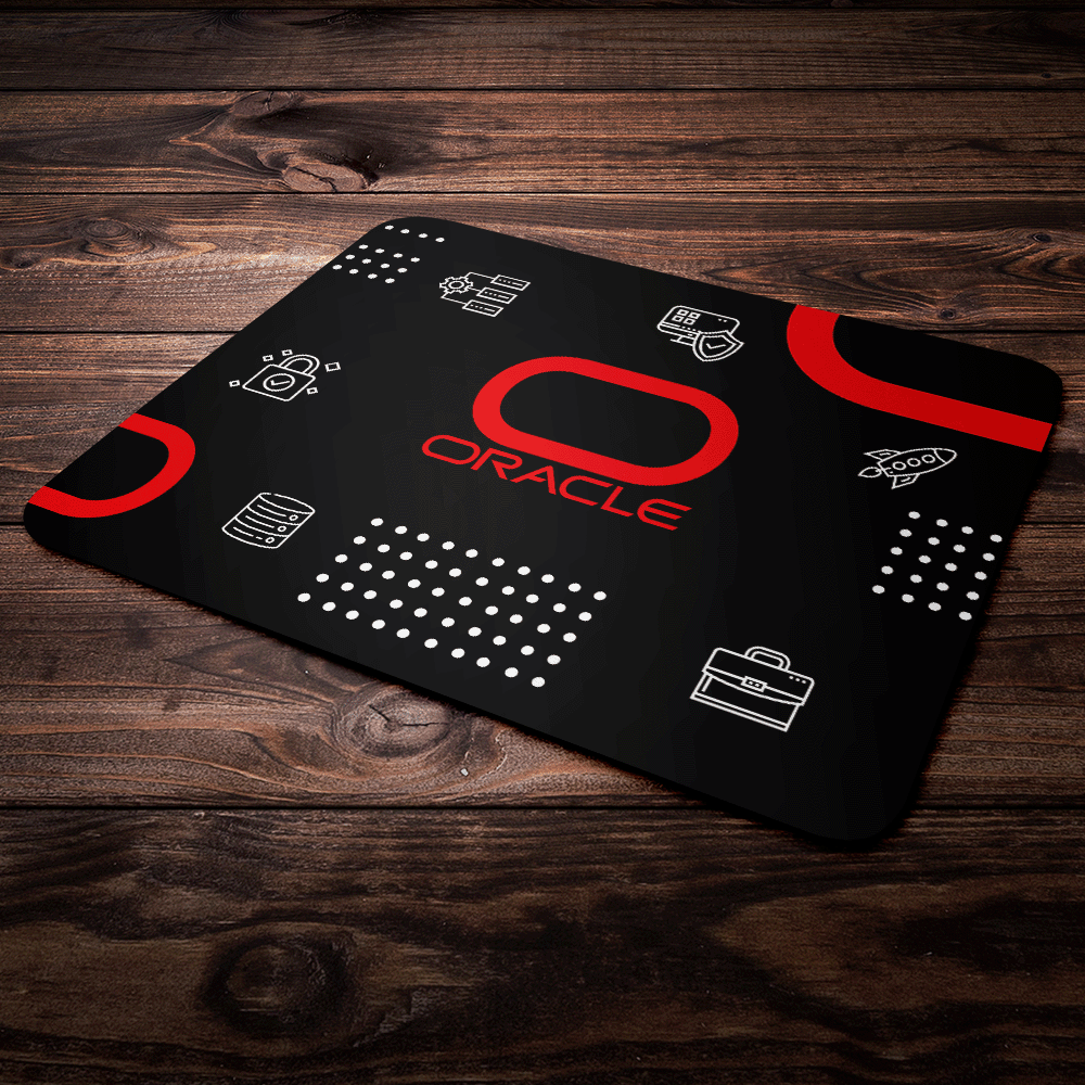 Imagem 2 de 4 do produto Mouse Pad Dev Black De Borracha - Oracle