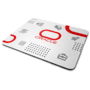 Mouse Pad Dev White De Borracha - Oracle