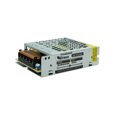 Mini Fonte Chaveada 5 Ampères 60w 12v Fita LED Câmera Som