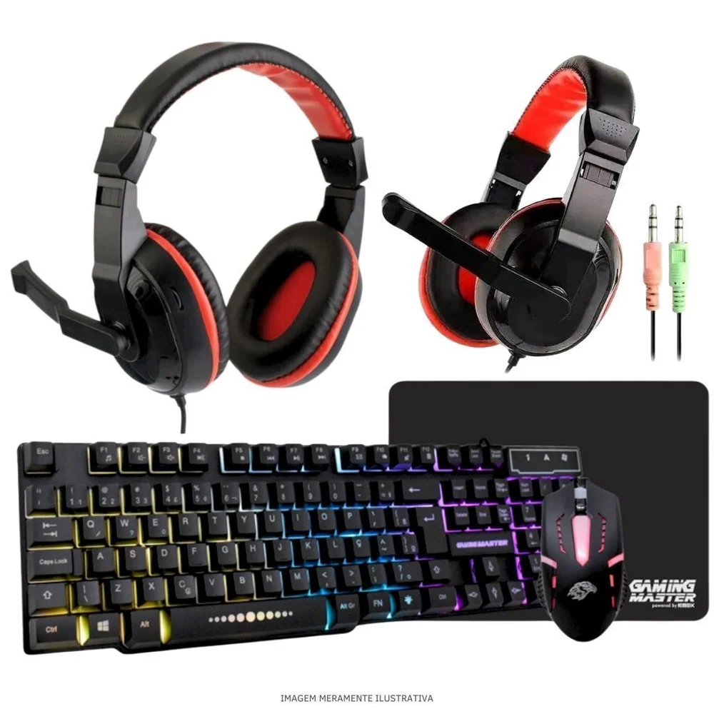Computador PC Gamer Completo Tob Intel Core i5 SSD 240GB 8GB Teclado Mouse Mouse Pad E Headset Gamer Monitor 19” WINDOWS 10 Pro Trial - view 3