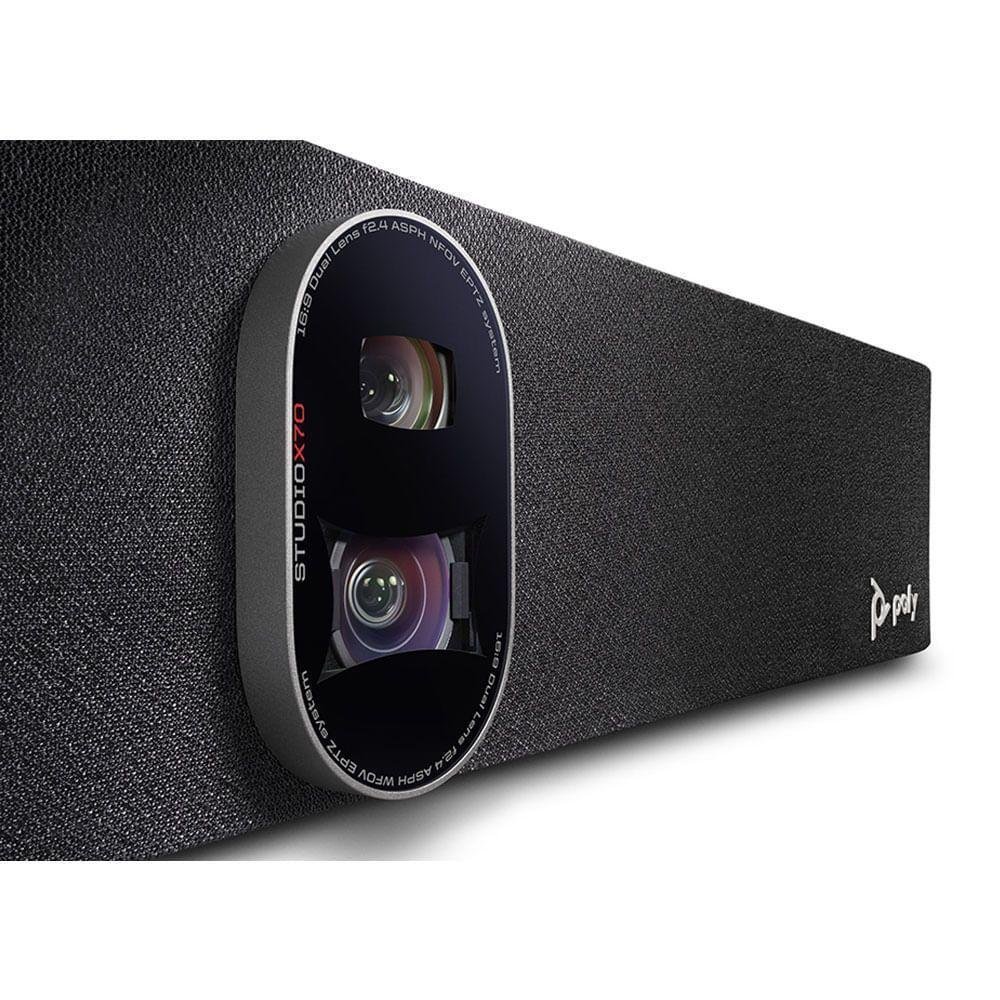 Imagem 2 de 5 do produto Videoconferência Poly Studio X70 Tc8 4k,  1080p,  30 FPS, Alto-falantes Estéreo