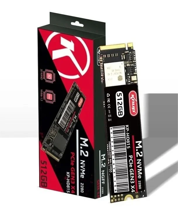 SSD M2 Nvme 512gb PCie Gen3x4 2280 Disco De