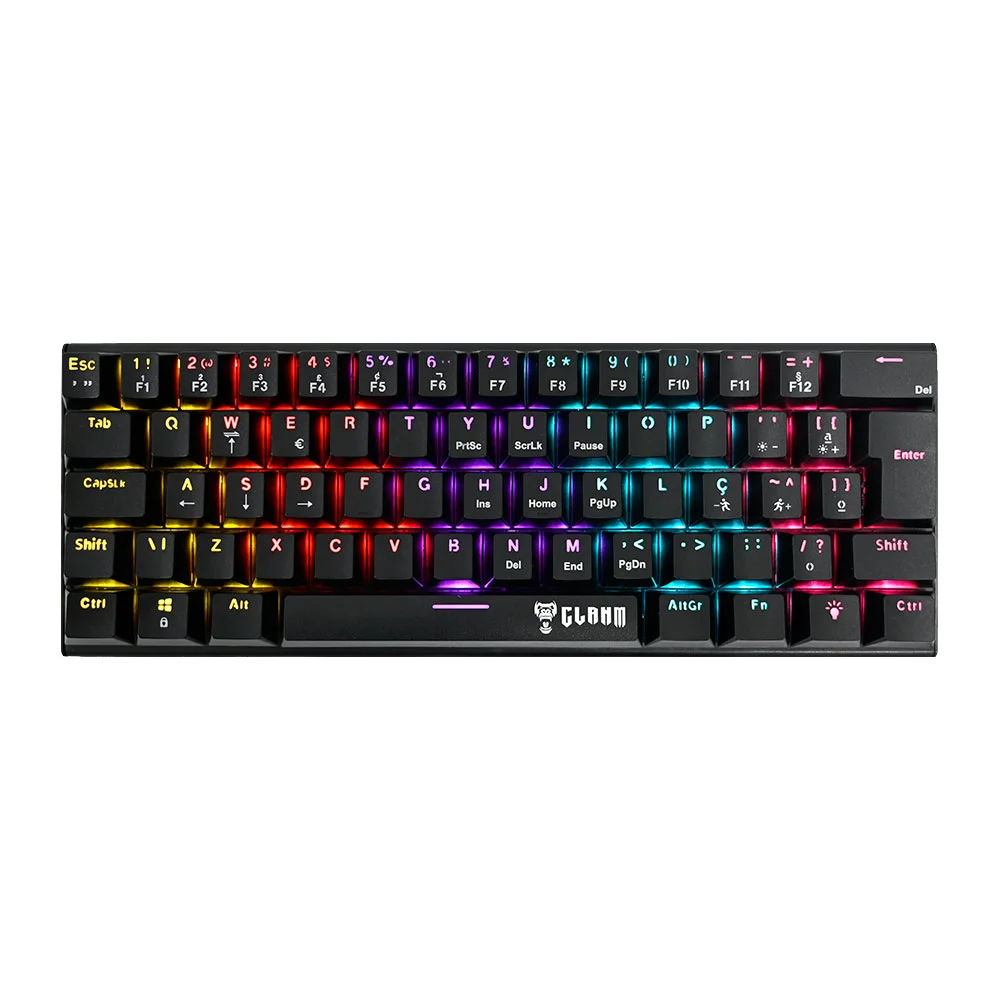 Imagem 2 de 5 do produto Teclado 60% Night Walker - Clanm