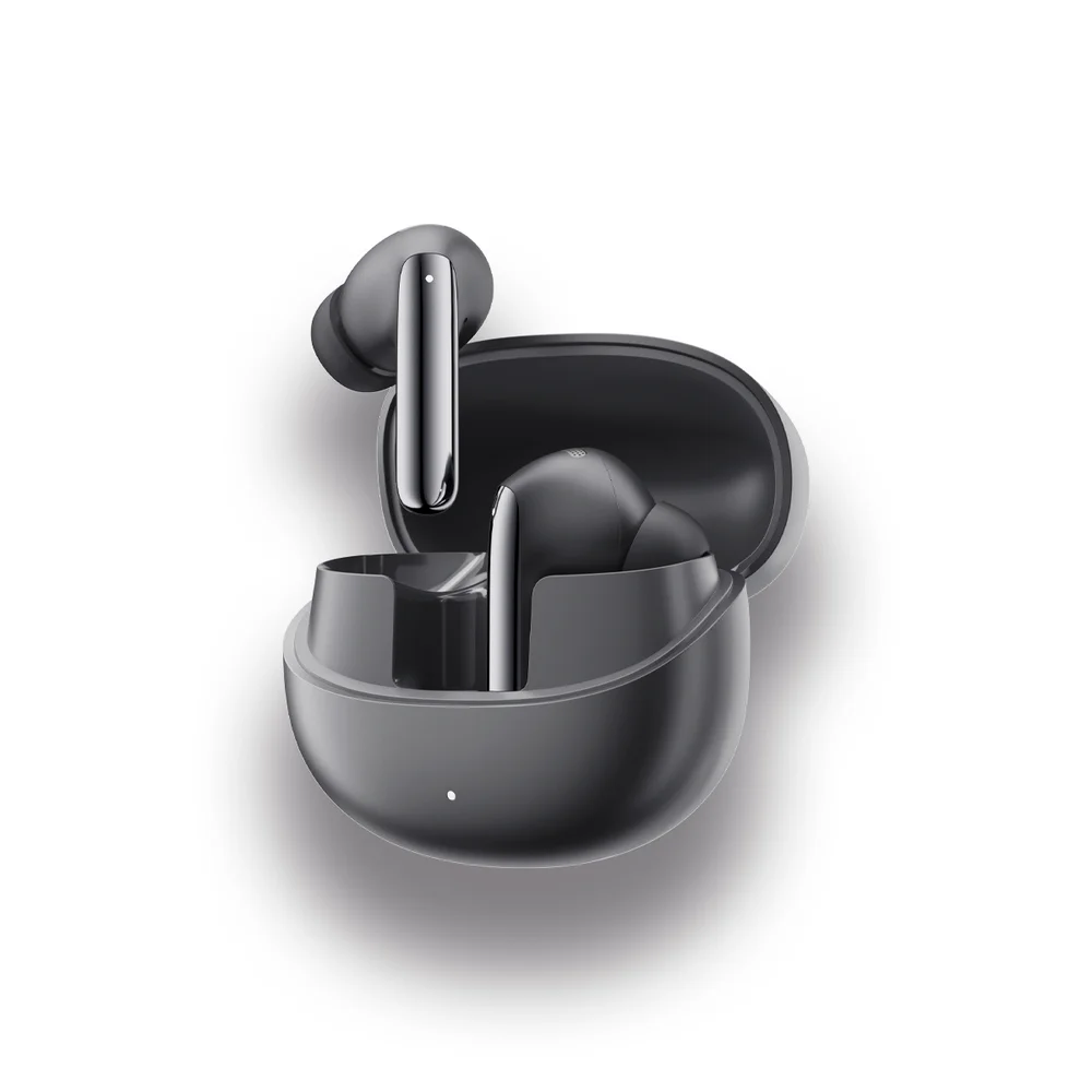 Fone Sem Fio Bluetooth Qcy Ht08 Melobuds Pro Anc 5.3 Conexão Multiponto, Ipx5. Som 360º, Hi-fi, Modo Transparência -  Preto
