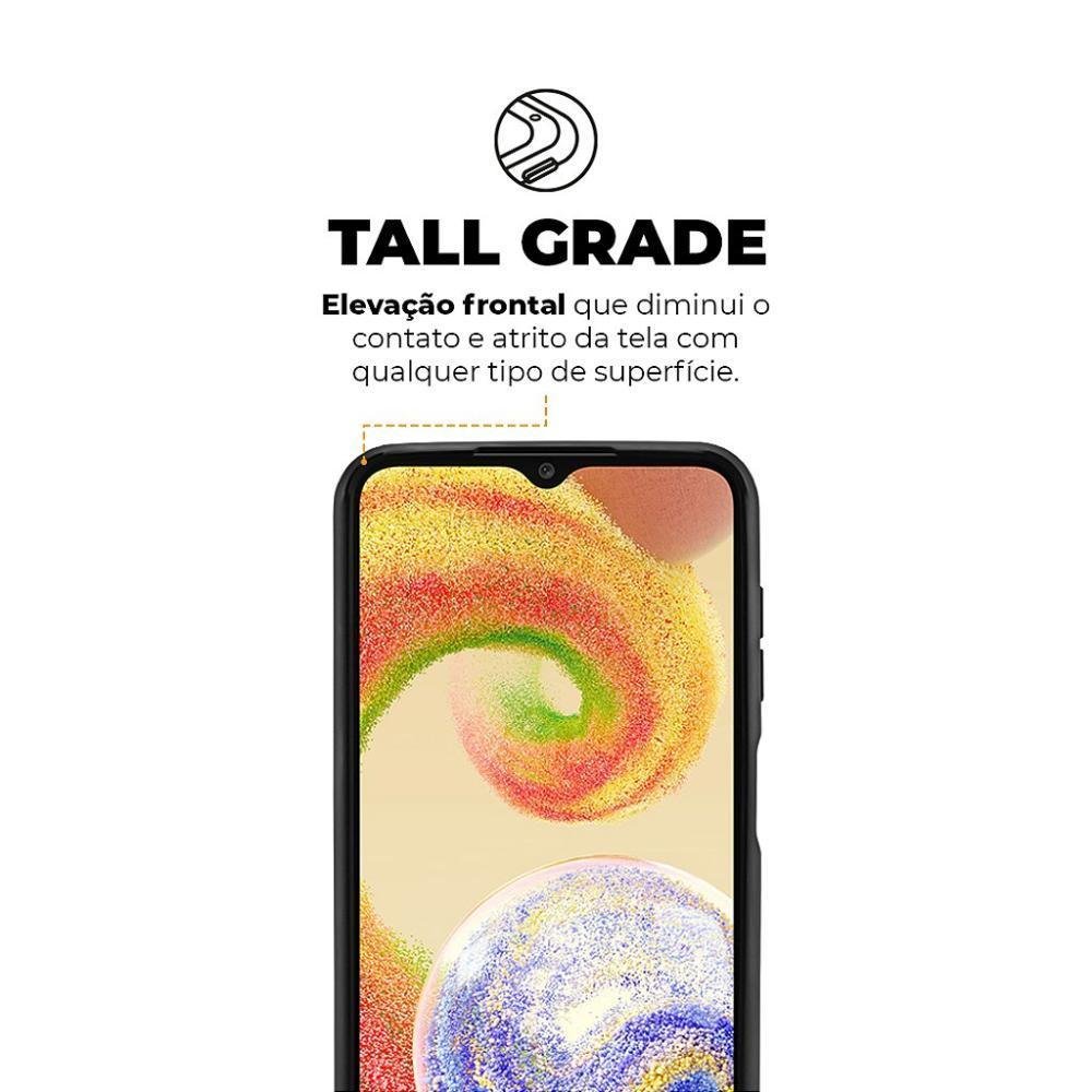Imagem 2 de 4 do produto Capa Para Samsung Galaxy A04 - Symetric Preta - Gshield