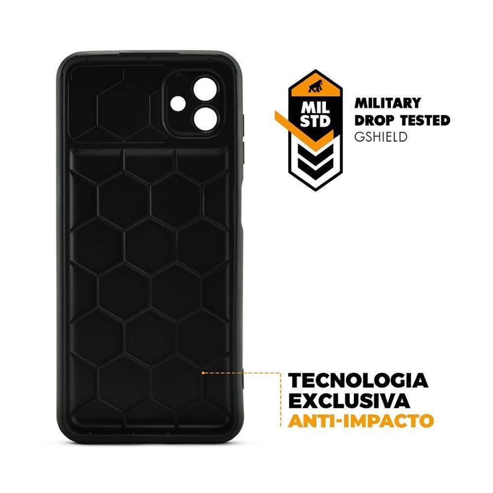 Imagem 4 de 4 do produto Capa Para Samsung Galaxy A04 - Symetric Preta - Gshield