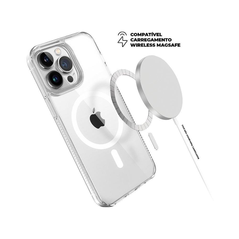 Imagem 3 de 5 do produto Kit Capa Anti-slip Magsafe  E Pelicula Defender Pro Privacidade Para Iphone 15 Pro - Gshield