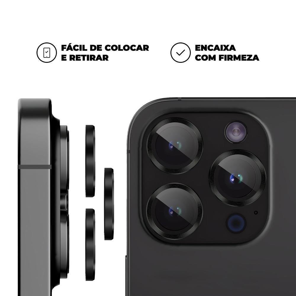 Imagem 3 de 3 do produto Protetor De Lente Para Iphone 13 Pro Max - Preto - Gshield