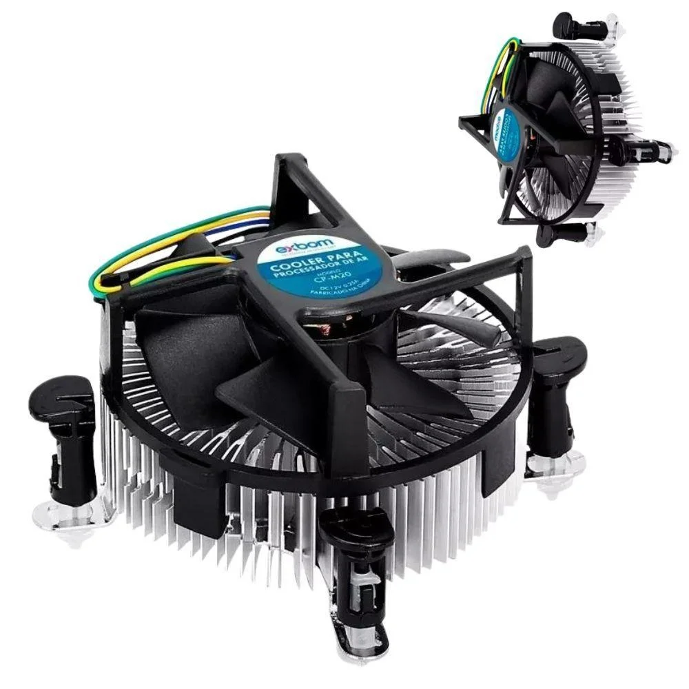 Imagem 4 de 5 do produto Cooler Para Processador Intel 1150/1151/1155/1156/1200/1700 Cp-m20 Exbom