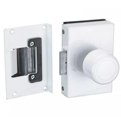 Fechadura Elétrica Para Porta De Vidro Com Abertura Interna Fv33ibr Amelco