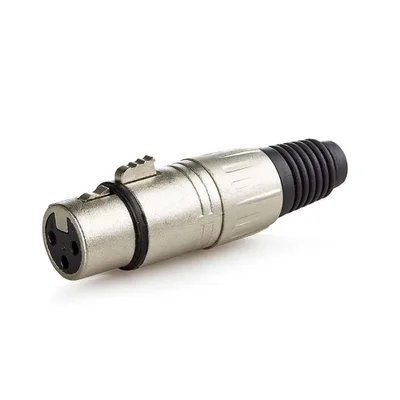 Conector Xlr Fêmea Profissional 901888 Cirilo Cabos