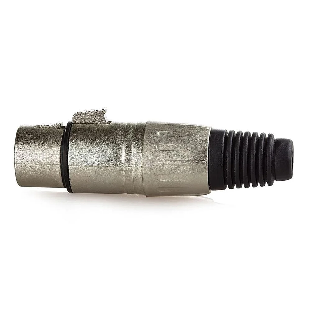 Imagem 2 de 2 do produto Conector Xlr Fêmea Profissional 901888 Cirilo Cabos