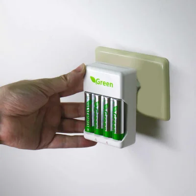 Carregador Ultra Rápido De Pilha/bateria Aa/aaa/9v - Bivolt — foto 5