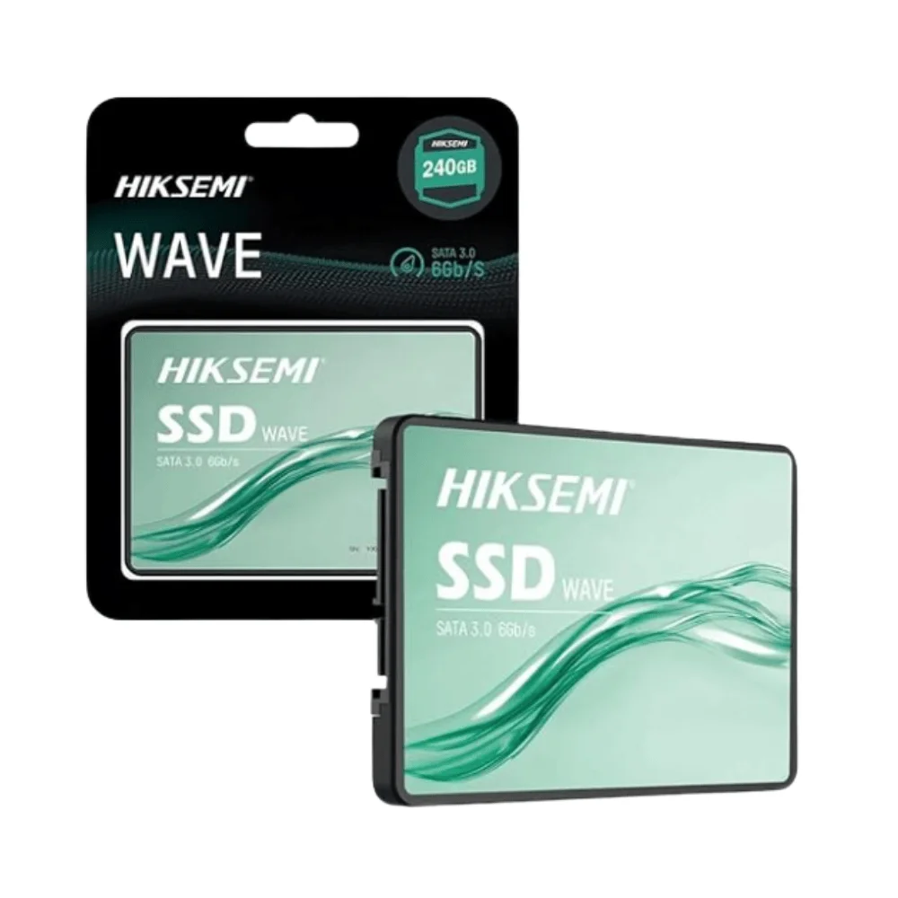 SSD Hiksemi 240GB 2,5" Sata 3 - Hs-ssd-wave(s)/240g SSD Hiksemi 240GB 2,5" Sata 3 - Hs-ssd-wave(s)/240g