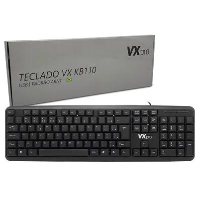 Teclado Vxpro Vxkb110 Com Fio