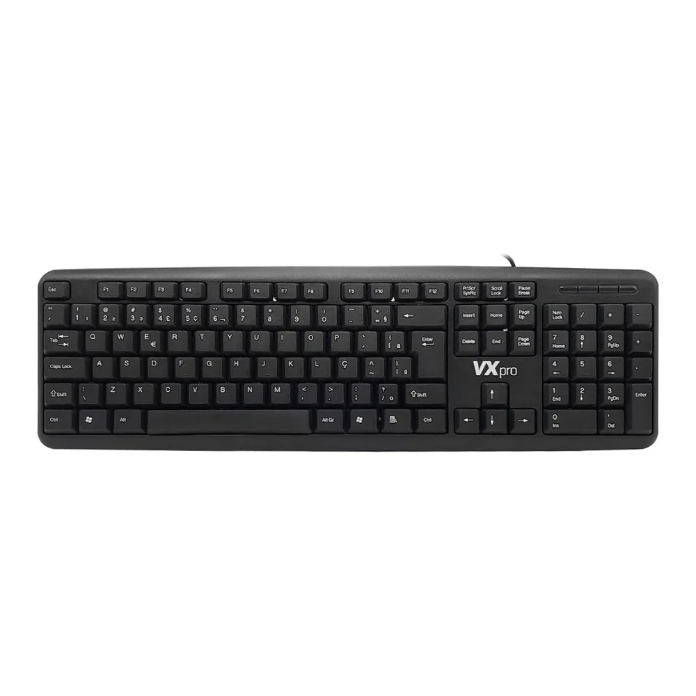 Imagem 3 de 4 do produto Teclado Vxpro Vxkb110 Com Fio