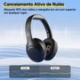 Headphone Sem Fio Qcy H3 Lite Anc Adaptativo Multiponto Bluetooth Tws 5.3 60h - Preto