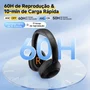 Headphone Sem Fio Qcy H3 Lite Anc Adaptativo Multiponto Bluetooth Tws 5.3 60h - Preto