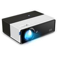 Projetor de Led Alta Rersolução D5000 Turbo Vivibright.   Oferta: "Com Tela de Projeção de Pano Especial de Brinde".     O Projetor D5000 Vivibright C