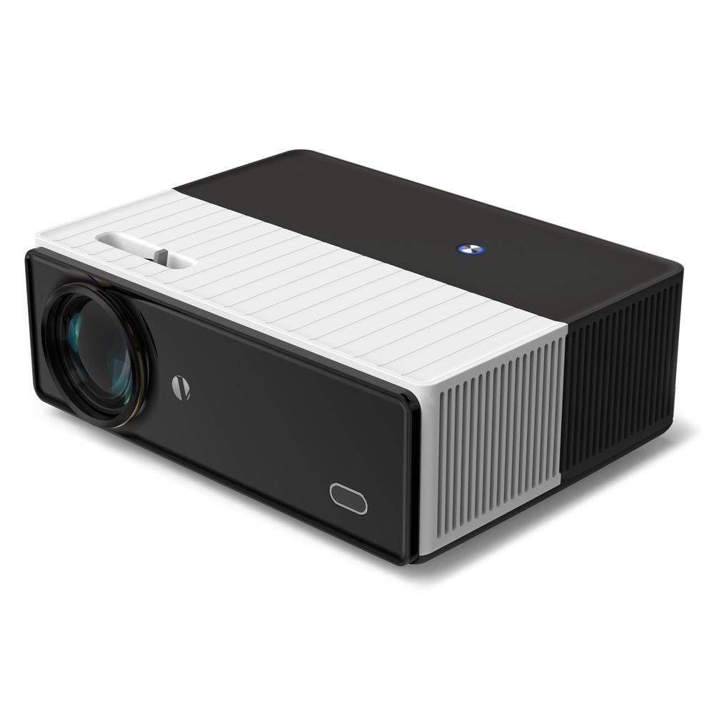 Imagem 4 de 5 do produto Projetor De LED D5000, Wi-fi, Seu Cinema Em Casa, Suporte 4k, Tela De 100 ".