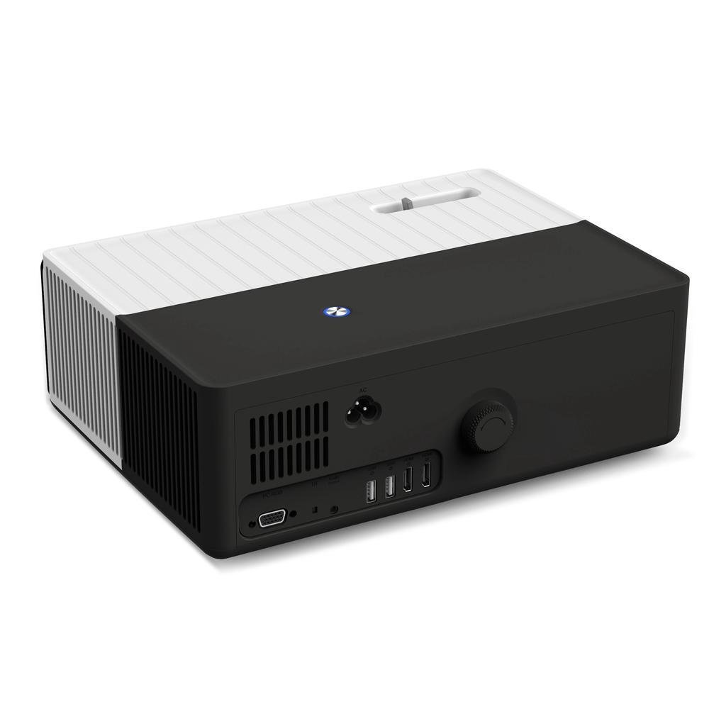Imagem 5 de 5 do produto Projetor De LED D5000, Wi-fi, Seu Cinema Em Casa, Suporte 4k, Tela De 100 ".