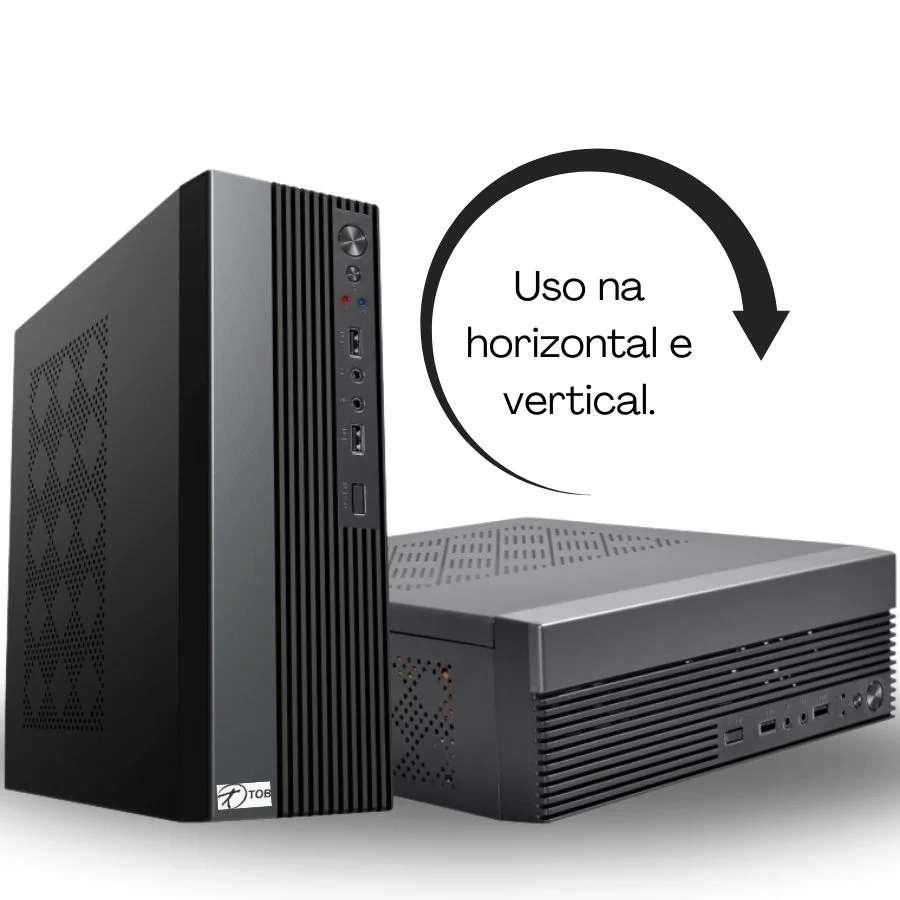 Computador Tob Completo Slim Compacto Intel Core I5 SSD 120GB Memória 4gb WINDOWS 10 Trial Desktop PC Cpu