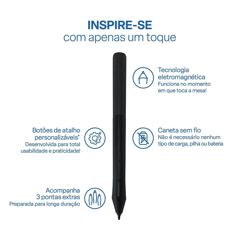 Imagem 5 de 5 do produto Mesa Digitalizadora Slim Bluetooth Mx003 Multi
