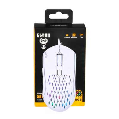 Mouse Gamer Slits | RGB - Clanm
