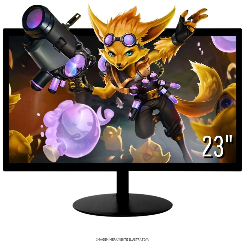 PC Gamer Completo Tob Intel Core I5, 16GB RAM, SSD 480GB, WINDOWS 10 Pro Trial, Teclado Mouse Mouse Pad E Headset Gamer Monitor 23" - view 2