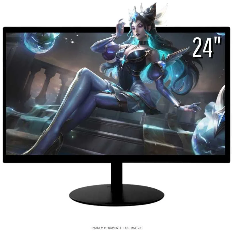 Computador Gamer Completo Tob Intel Core I7 SSD 240GB 16gb Teclado Mouse Mouse Pad E Headset Gamer Monitor 24" WINDOWS 10 Pro Trial - view 4