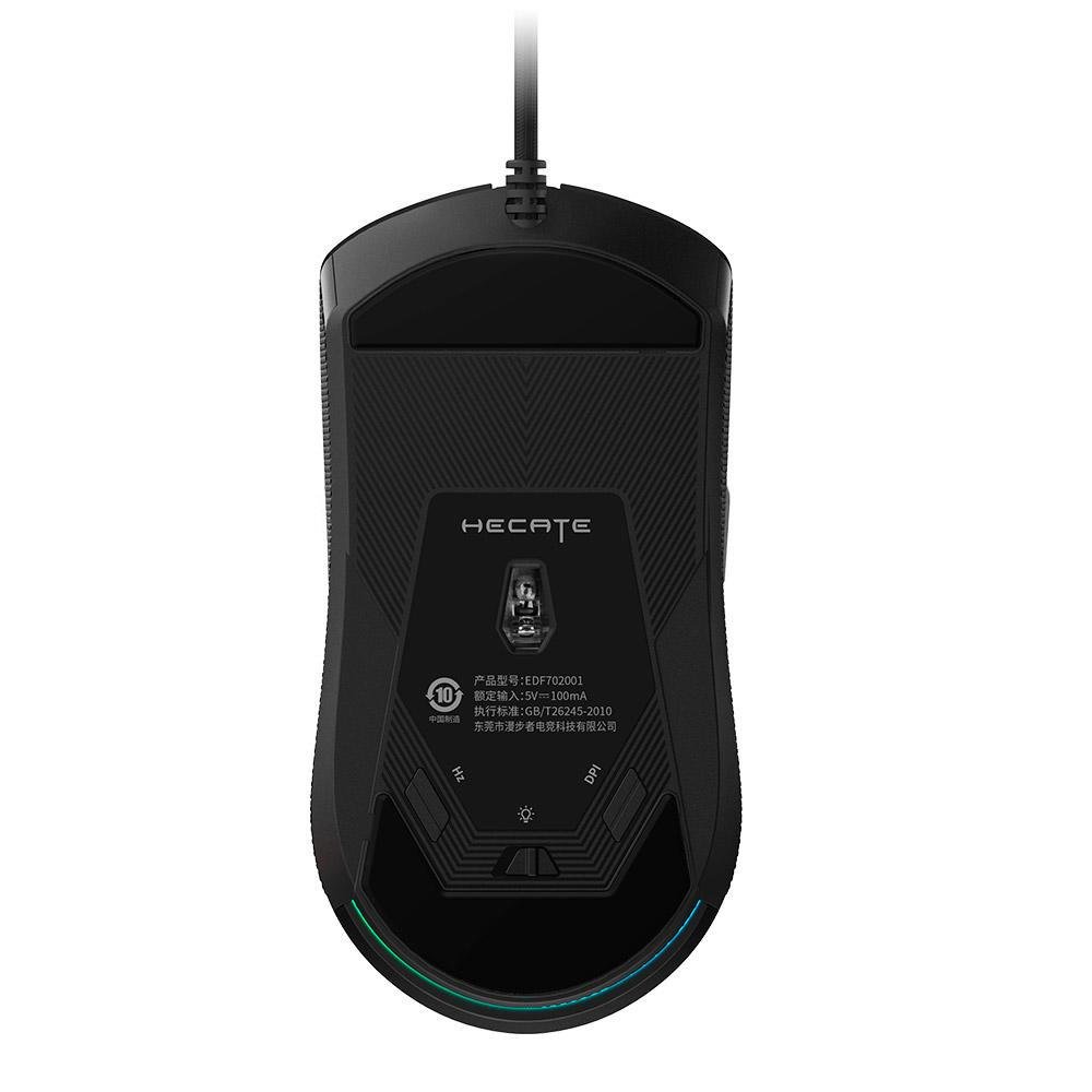 Imagem 3 de 3 do produto Mouse Gamer 16.000 Dpi Com Botões Laterais E RGB Hecate G4m - Preto