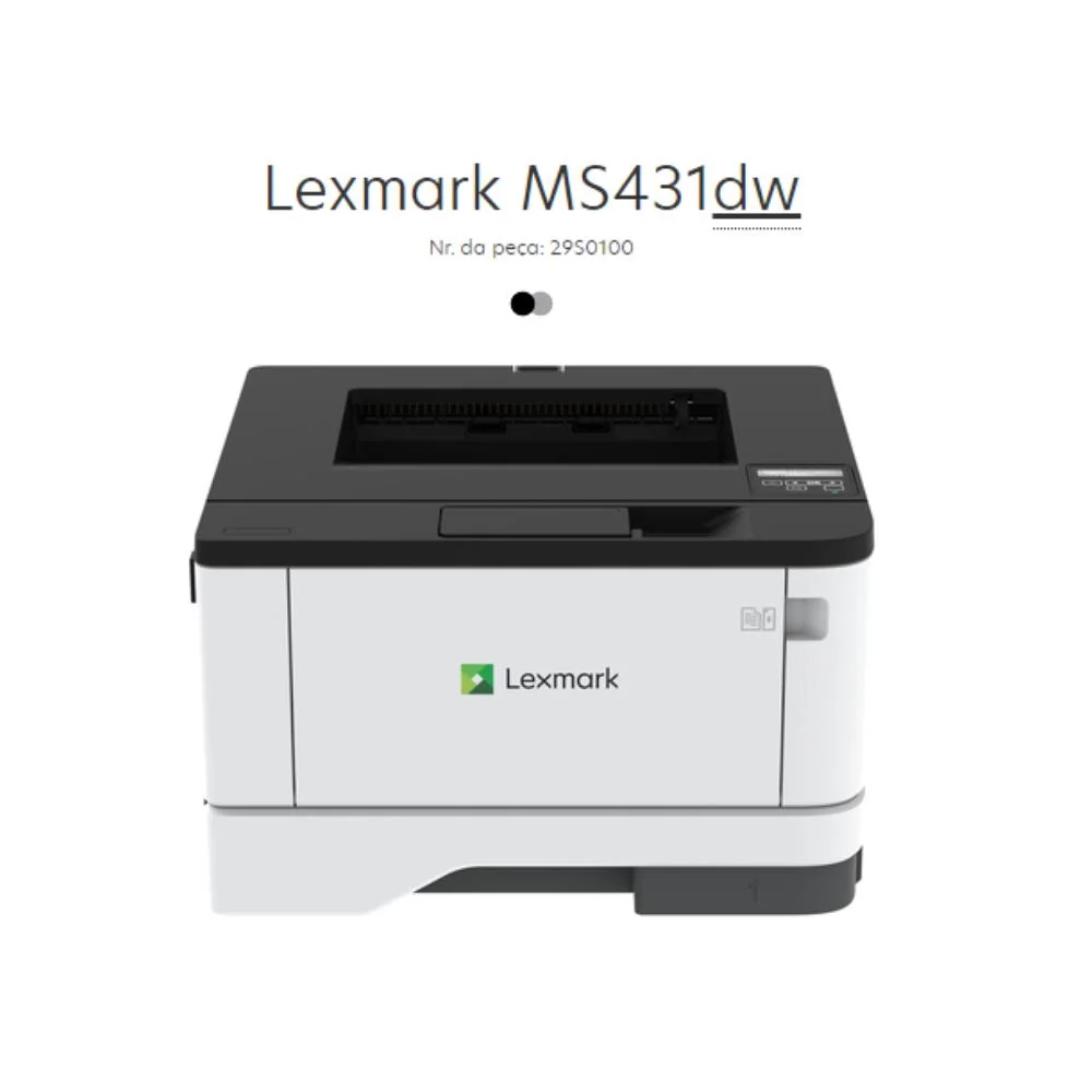 Impressora Lexmark Ms431dw KaBuM