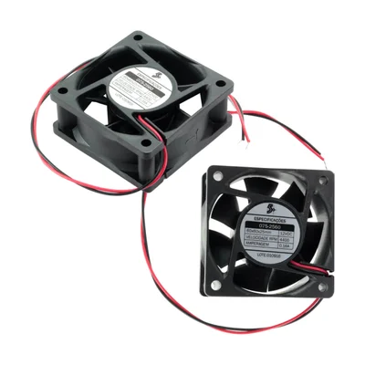 Microventilador Cooler Ventoinha 60x60x25 12 Volts