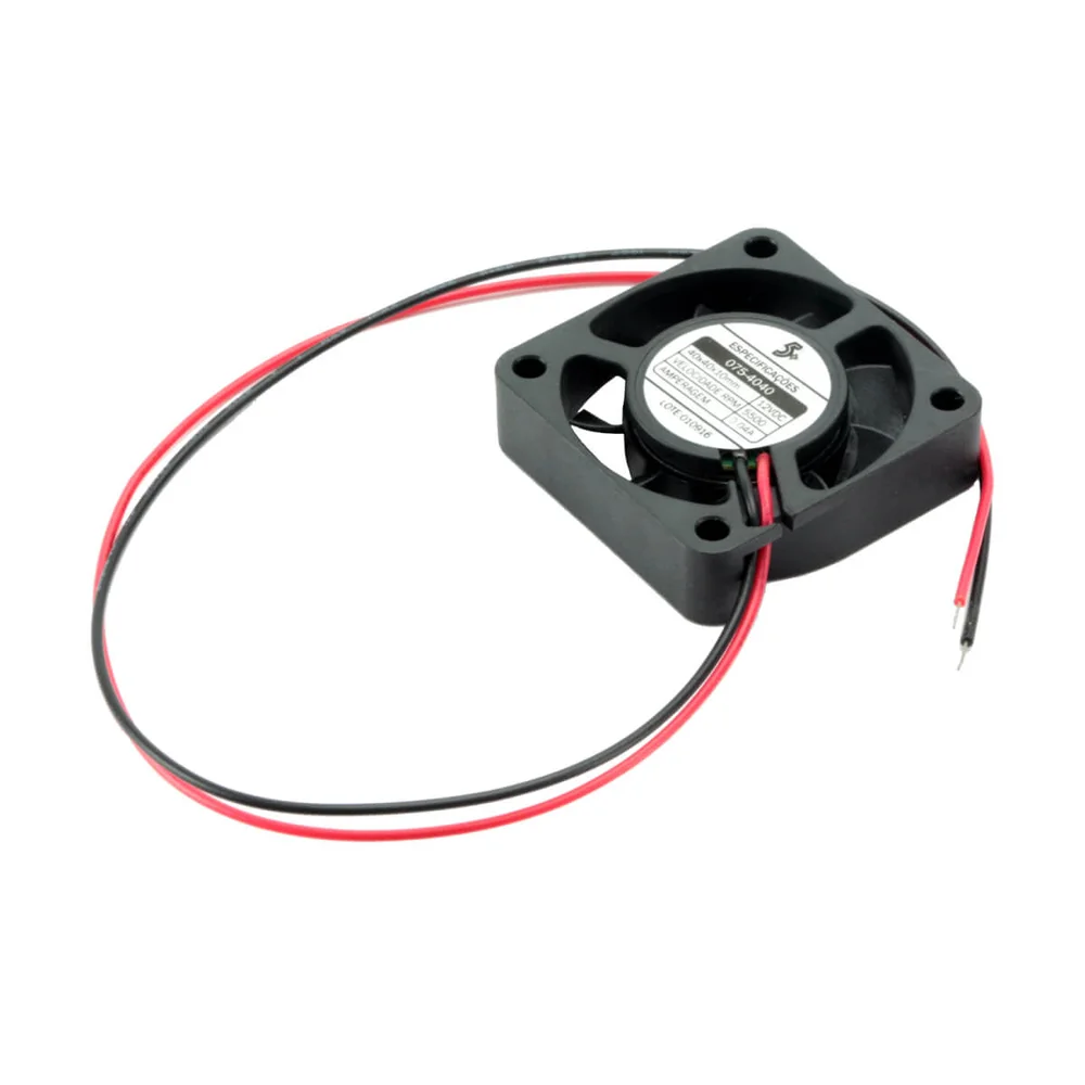Microventilador Cooler Ventoinha 40x40x10 12 Volts 4