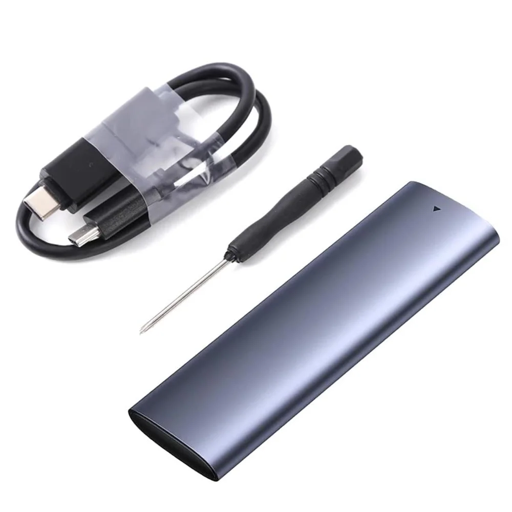 Caixa Externa Usb 3.1 Tipo C SSD Liga De Alumínio M.2 Disco De Estado Sólido Nvme/ngff