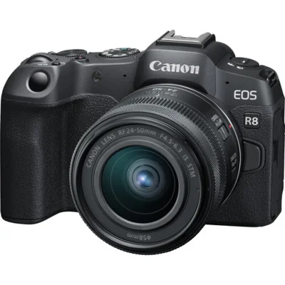 Câmera Canon Eos R8 Com Lente 24-50mm Mirrorless Br
