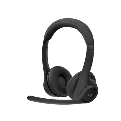Headset Sem Fio Logitech Zone 300 Com Microfone Com Cancelamento De Ruido, Conexao Bluetooth, Bateri
