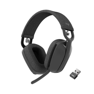 Headset Zone Vibe Wireless Grafite 981-001156 Logitech - Preto