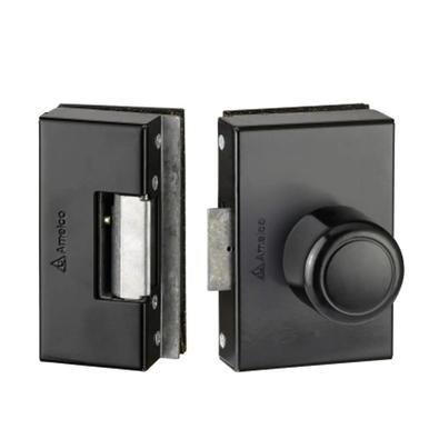 Fechadura Eletrica Para Porta De Vidro Fv32ipr 715111 Amelco