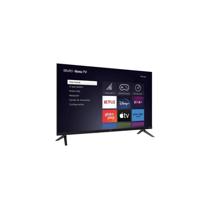 Imagem 2 de 5 do produto Smart Tv Multi 32' Tl052m DLED Wi-fi C/ Sistema Roku C/ Espelhamento De Tela Dolby Audio HDMI Usb