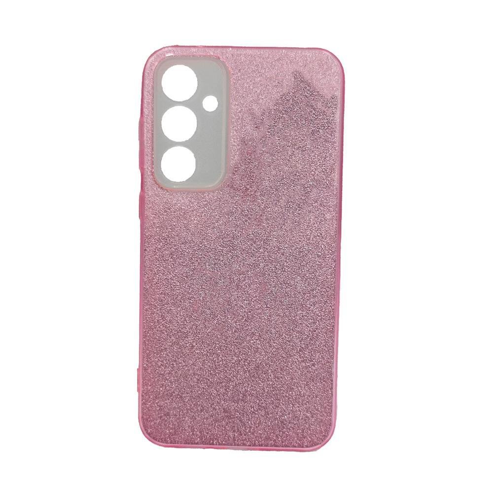Imagem 1 de 4 do produto Capa Capinha Compatível Com Samsung Galaxy S23 Fe Glitter Brilhante Diversas Cores Rosa