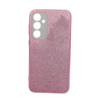 Capa Capinha Compatível Com Samsung Galaxy S23 Fe Glitter Brilhante Diversas Cores Rosa