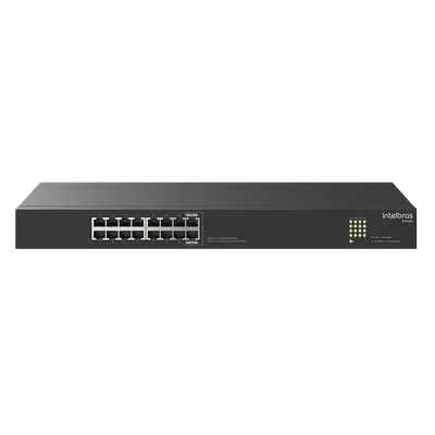 Switch 16 Portas Gigabit Ethernet S1116G Intelbras
