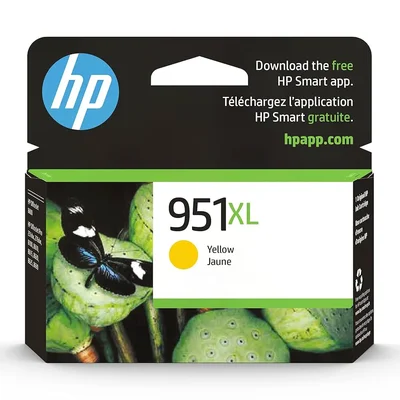 Cartucho De Tinta Hp 951xl Cn048an Amarelo | Officejet Pro 8100 8600 8610