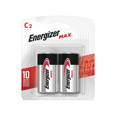 Pilha Alcalina Max C Media C/2 Unid E000622406 Energizer