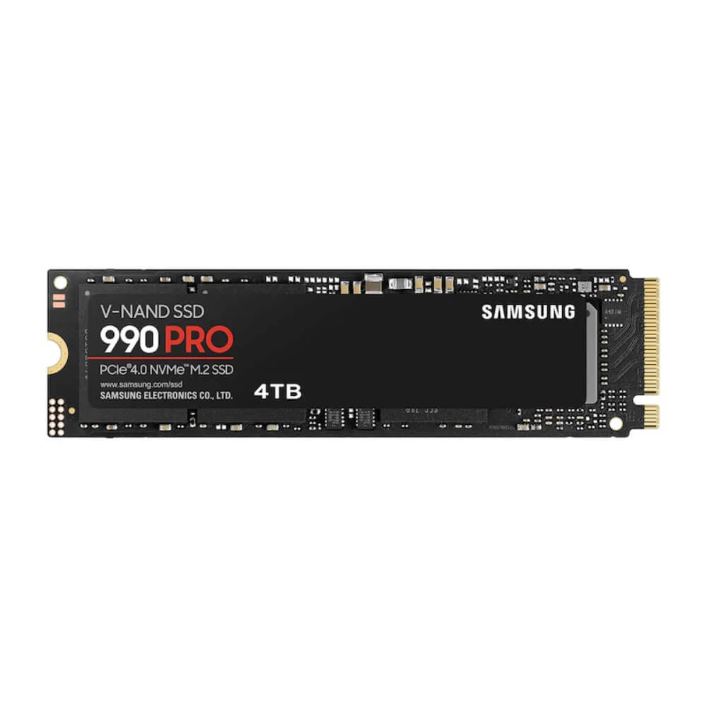 Samsung 990 PRO 4TB ヒートシンク (M.2 NVMe SSD SSD Samsung 990 Pro 4TB NVMe M2 2280 Leitura até