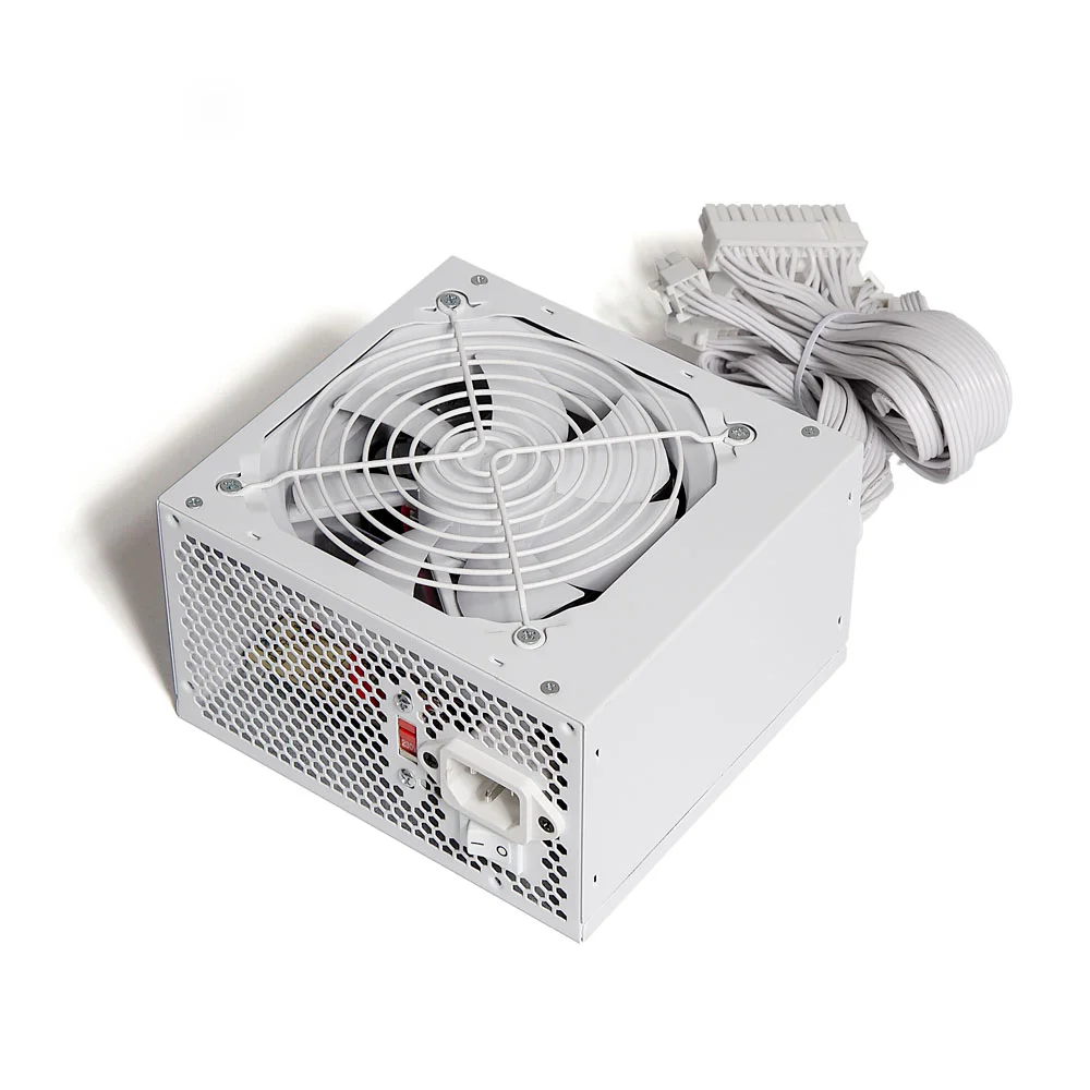 Imagem 3 de 5 do produto Fonte Duex Dx-500fse White Series 500w Branca C/ Cabo
